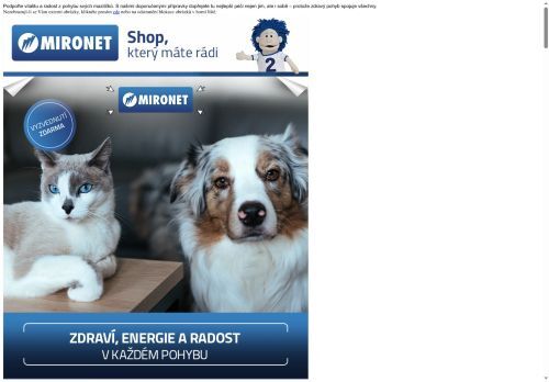 OS: Spolehlivá péče a pohyb pro
 zdraví vašich mazlíčků