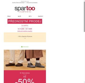 ⏩ Zde naleznete vaše štěstí! Až -50% na Converse, El Naturalista s doručením zdarma