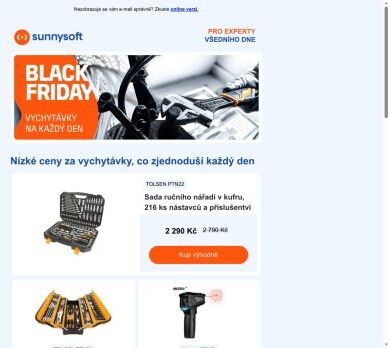 Black Friday: Nářadi pro kutily a technologie pro kvalitní podívanou
