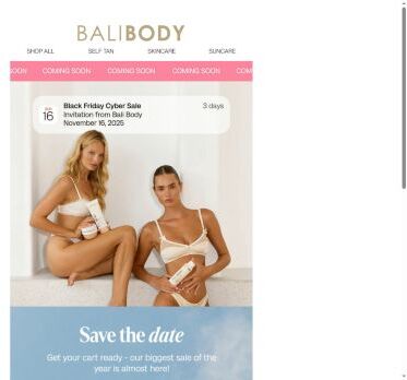 Black Friday is coming…👀