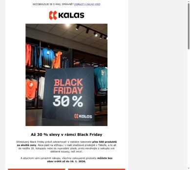 Největší slevy roku startují