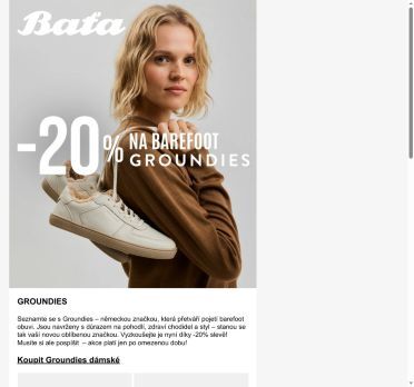 Groundies: sleva -20 % na barefoot obuv👣