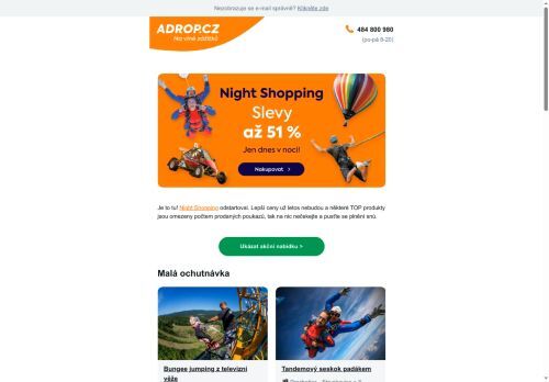 Night Shopping odstartoval!