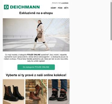 Jedinečné modely dostupné pouze online 💎