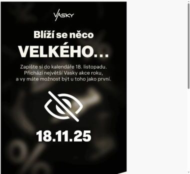 Blíží se něco velkého...