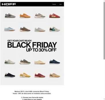 BLACK FRIDAY | GET YOUR CART READY
