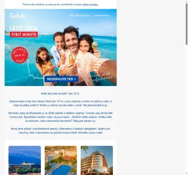 Akční leták k Black Friday