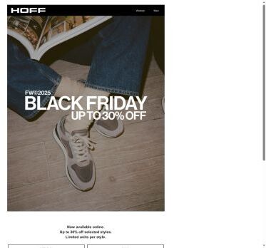 BLACK FRIDAY | UP TO 30% OFF YOUR ORDER