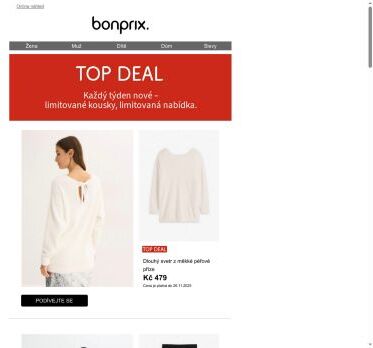 Naše skvělá nabídka týdne