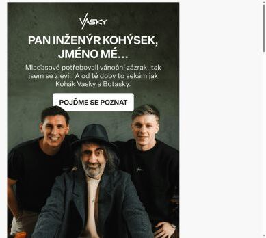 Teď ve Vaskách řediteluju já...