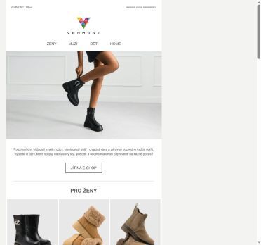 Podzimní a zimní obuv, která vás nezklame.👞