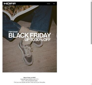 BLACK FRIDAY | Extended return period