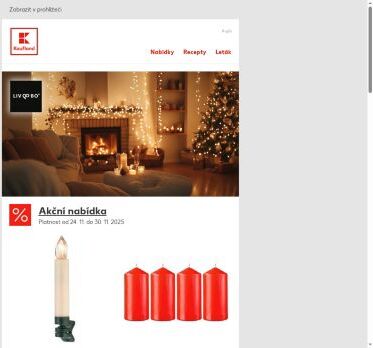 Kouzlo Vánoc - od 24. 11. do 30. 11. 2025