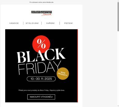 Přidali jsme nové produkty do Black Friday.