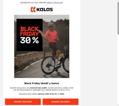 Poslední šance využít slevy Black Friday