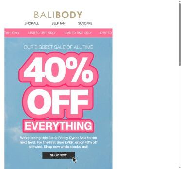 We Broke the Rules… 40% Off Sitewide