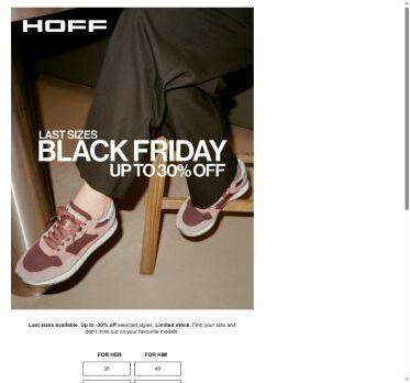 Last Sizes Available | Up to -30%