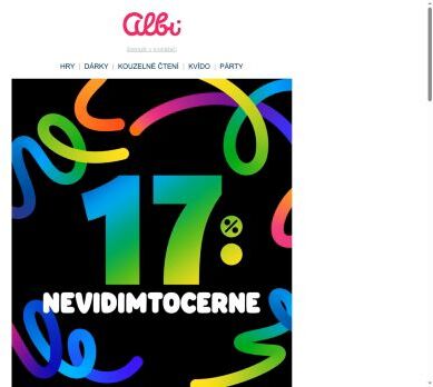 Black Friday: 17% sleva jen do neděle 🤩🎁