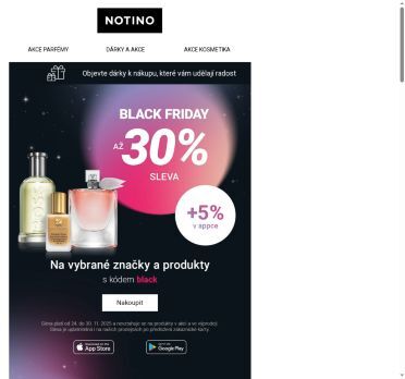 Black Friday | Až 35% sleva platí ještě do neděle 🖤