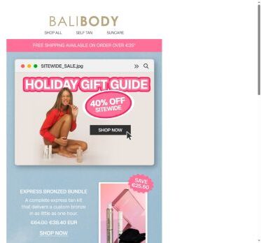 Stop scrolling! 40% off gift guide just dropped 🎄