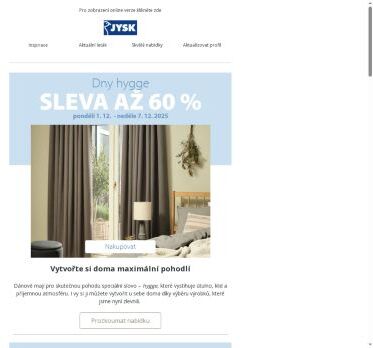 ✨ Dny hygge - sleva až 60 %