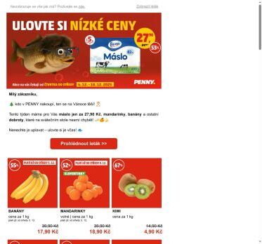 Máslo jen za 27,90 Kč? Rychle, než bude pryč! 🧈