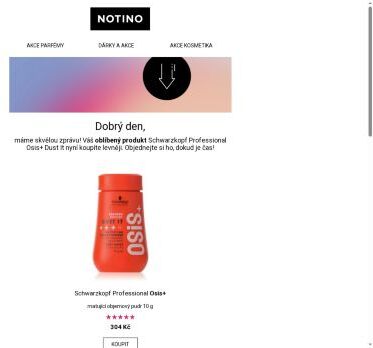 Váš oblíbený produkt je nyní levnější 🔥