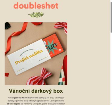 🎁 Dvojitá nadílka kávy