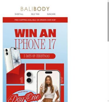 WIN an iPhone 17 🎄 5 Days of Christmas