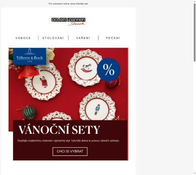 Vánoční sety nyní ve speciální nabídce.