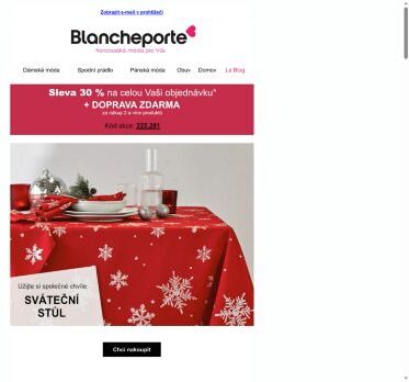 -30 % na vše s doručením zdarma ► od 2ks