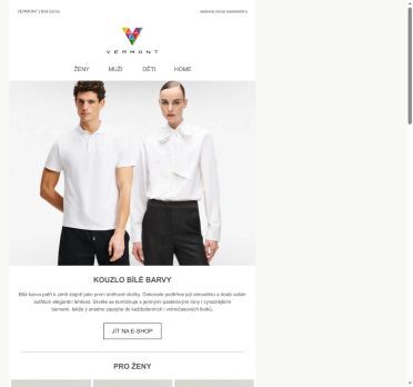 Bílá barva jako dokonalý základ.🤍