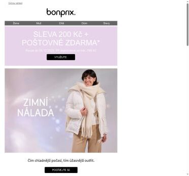 Pouze krátce: 200 Kč + doručení zdarma