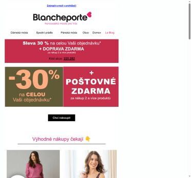 Nejen -30 % na celou objednávku...