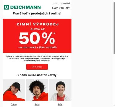 🚀 3, 2, 1... zimní výprodej odstartoval!