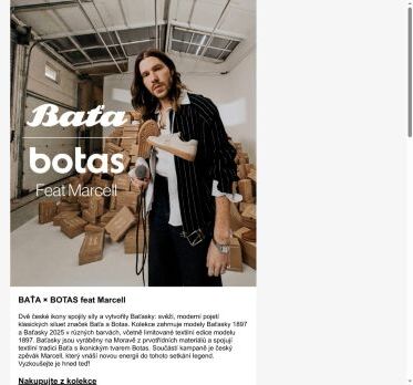 Spojení Baťa a Botas uvádí nový model Baťasky