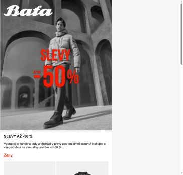 Zimní nezbytnosti ☃️ slevy až -50 %