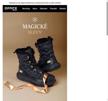 Magické slevy, které zahřejí ❄️