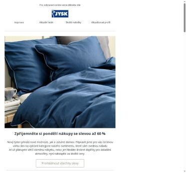 Sleva na ručníky, povlečení a mnoho dalšího  😇