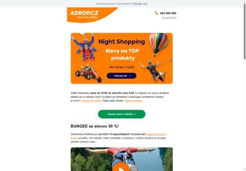 Noc plná zážitků 💫