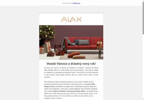 Děkujeme, že jste s námi. Přejeme klidné Vánoce a úspěšný rok 2026! ✨