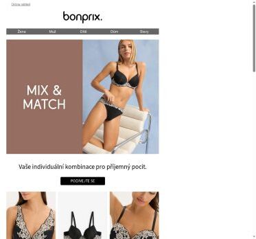 Mix & Match: kombinujte prádlo podle svého vkusu 💗