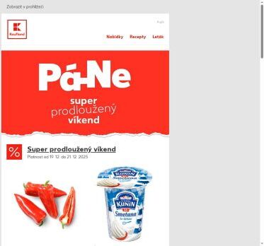 Plnotučné mléko a brambůrky v akci - nabídka na víkend je tu!