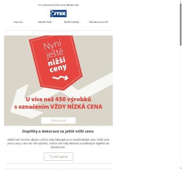 📢 Vybrané doplňky za dekorace za ještě nižší cenu