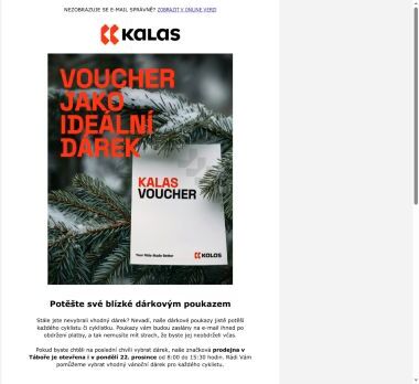 Stále nemáte dárek? Naše vouchery Vás zachrání!