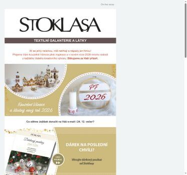 🎄Přejeme Vám krásné svátky a úspěšný rok 2026