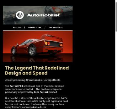 Ferrari F40 — Icon of an Era