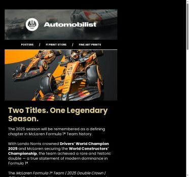 🏆 McLaren Double Crown