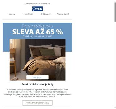 ✨ První nabídka roku: Slevy až 65 % + DOPRAVA ZDARMA!