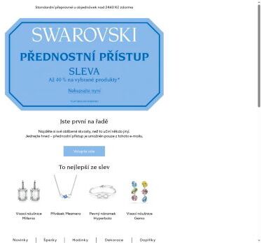 BUĎTE PRVNÍ: Nakupte se slevou až 40 % na vybrané produkty*